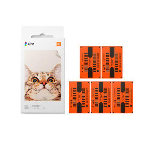 Бумага для фотопринтера Xiaomi Mi Photo Printer Paper Zinc 5x76 см 50 шт. (010019) - фото 4