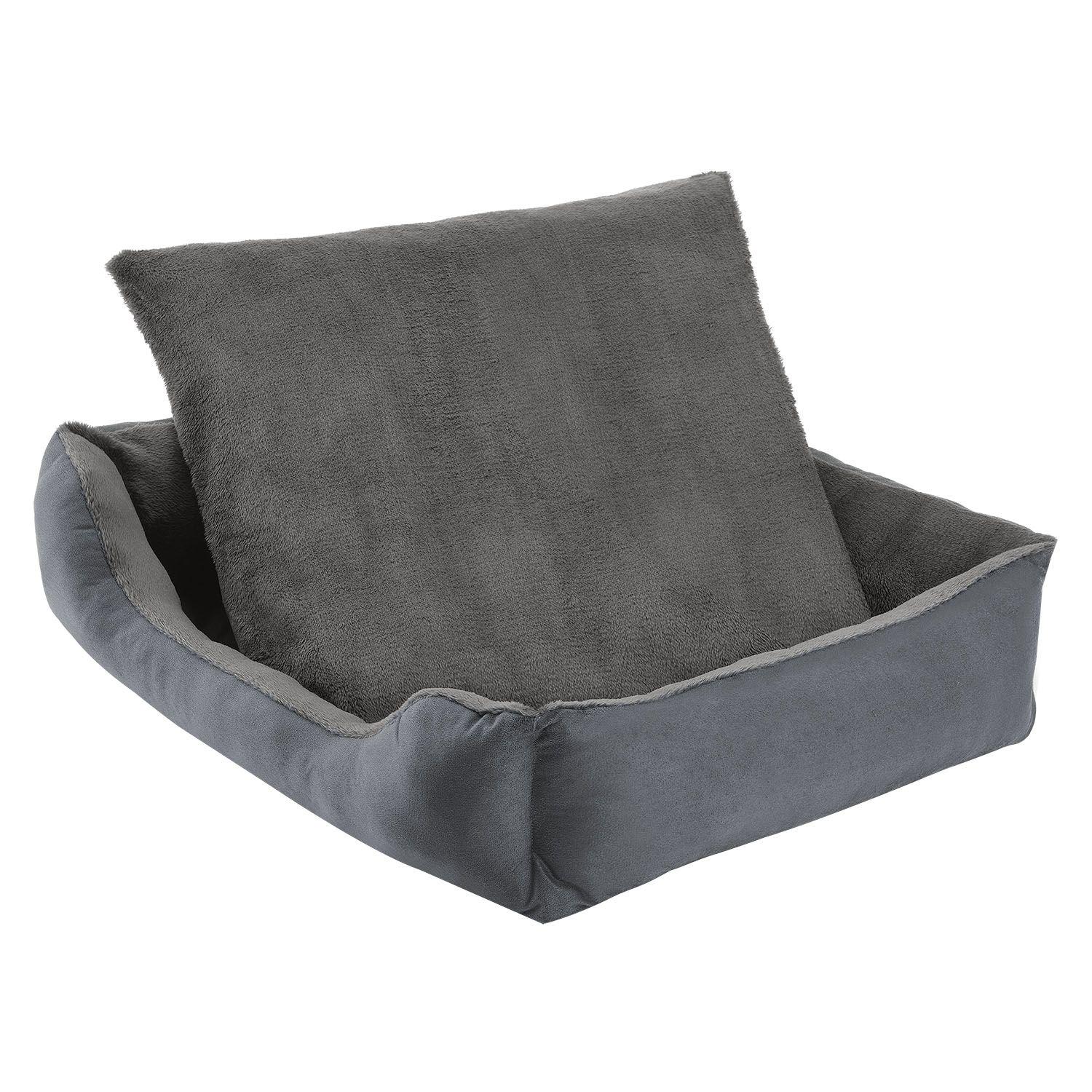 Лежак для собаки Eila L 75х60х15 см Серый 9836082) - фото 14