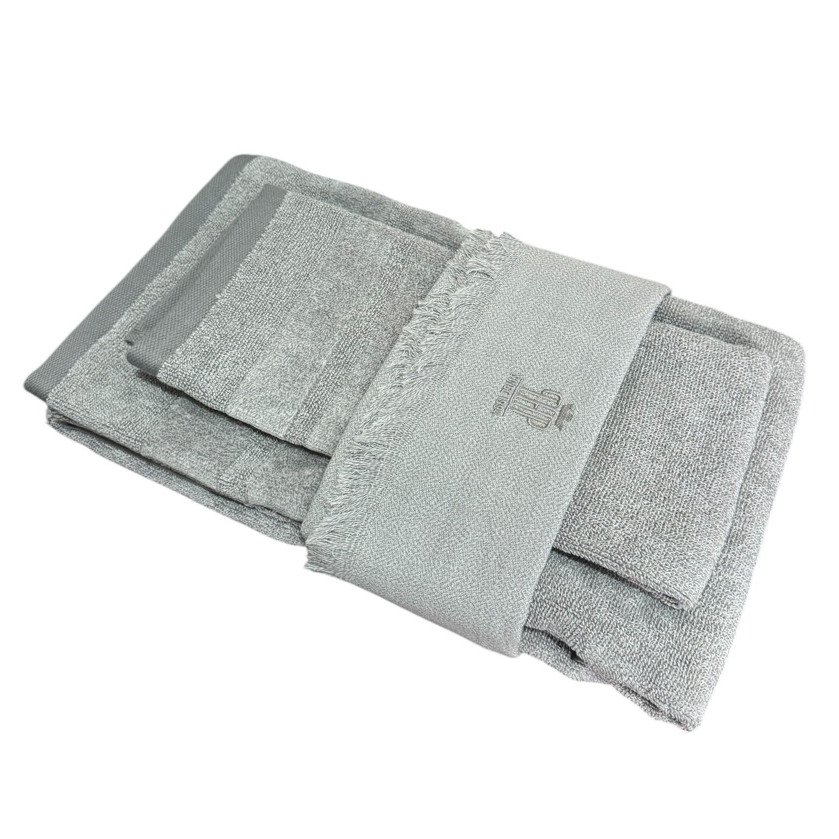 Набор махровых полотенец PHP Joy Melange Grigio Серый
