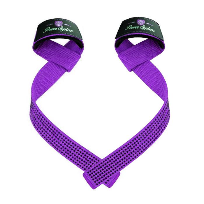Лямки для тяги Power System PS-3420 G-Power Straps Purple (A-012082) - фото 2 Лямки для тяги Power System PS-3420 G-Power Straps Purple (A-012082) - фото 2
