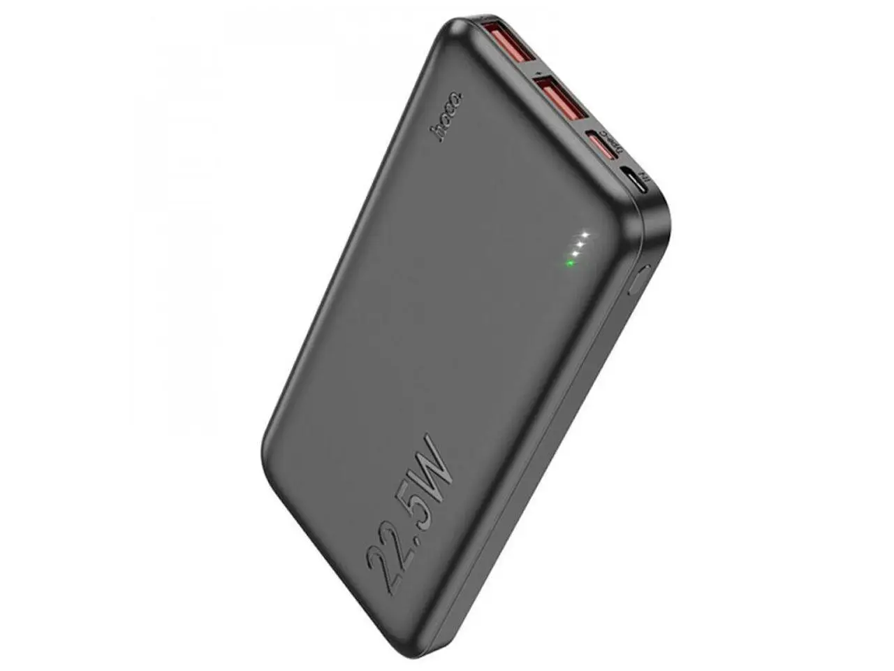 Повербанк Hoco J101 емкость 10000 mAh быстрая зарядка 22,5W Черный (10773)