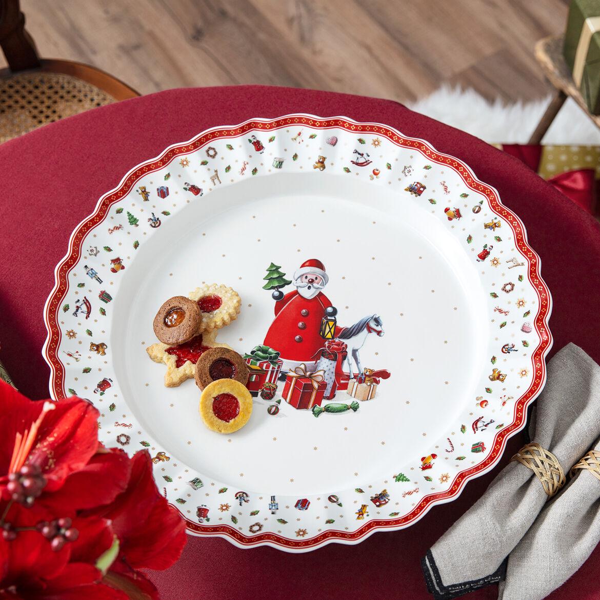 Блюдо сервировочное Villeroy & Boch Toy's Delight новогоднее круглое 45 см (1485852905) - фото 3