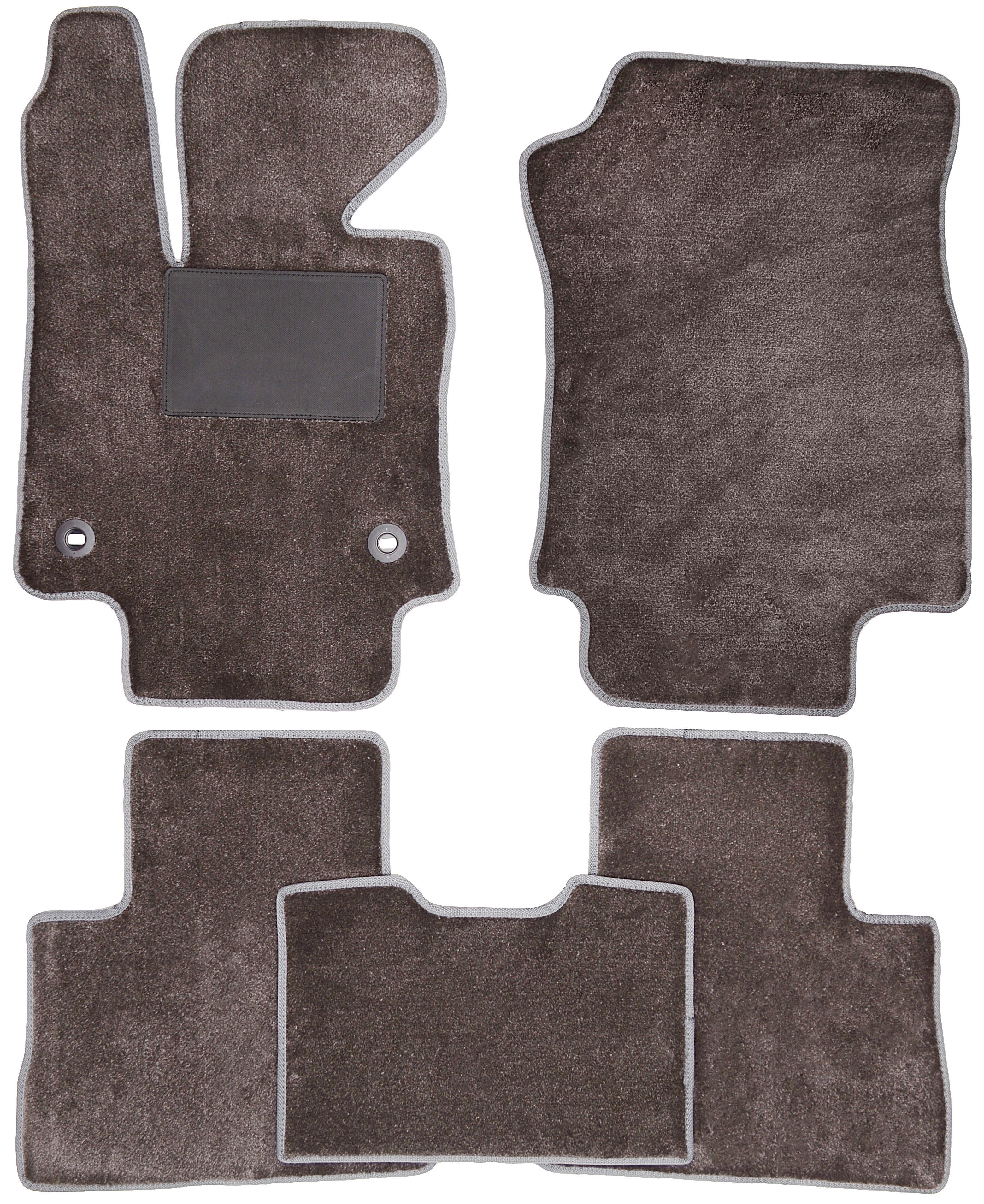 Коврики в салон для Toyota RAV4 '19- Hybrid текстильные Серый (169221)