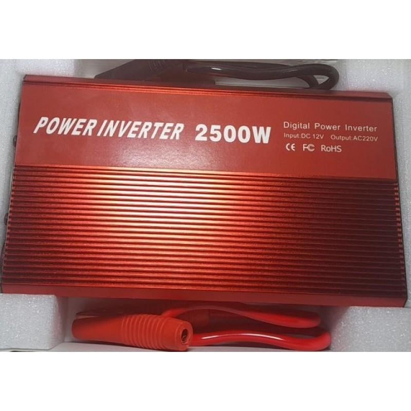 Перетворювач 2500W 12V UN-3058 work 1100W (DR010584) - фото 2 Перетворювач 2500W 12V UN-3058 work 1100W (DR010584) - фото 2