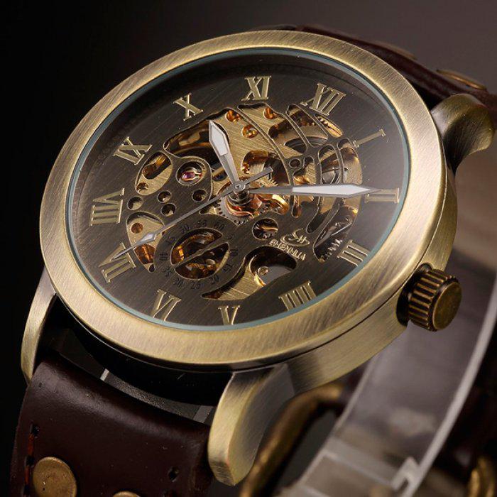 Часы мужские механические Winner Salvador - фото 3