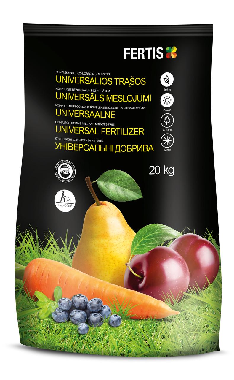 Добриво універсальне Fertis без хлору та нітратів 20 кг (2927617966)