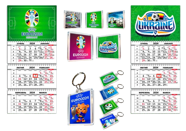 Подарок фанату футбола EURO 2024 (UA2460)