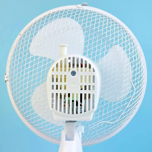 Вентилятор настільний Domotec MS-1624 Fan 30W d 23 см White (ML-04410) - фото 4