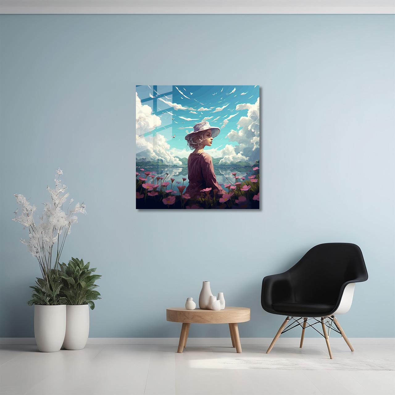 Картина на стекле NovellaPrint Гармония тишины 90х90 см (503.3) - фото 5 Картина на стекле NovellaPrint Гармония тишины 90х90 см (503.3) - фото 5