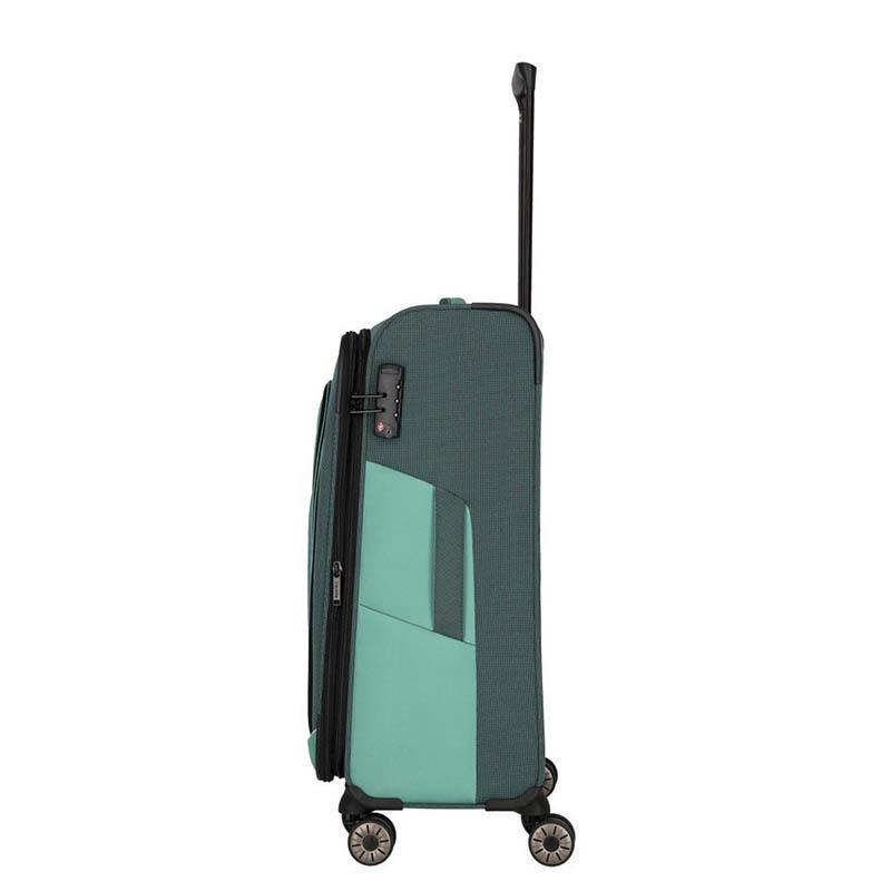Валіза на 4 колесах Travelite Viia M 70/80 л Green (TL092848-80) - фото 8