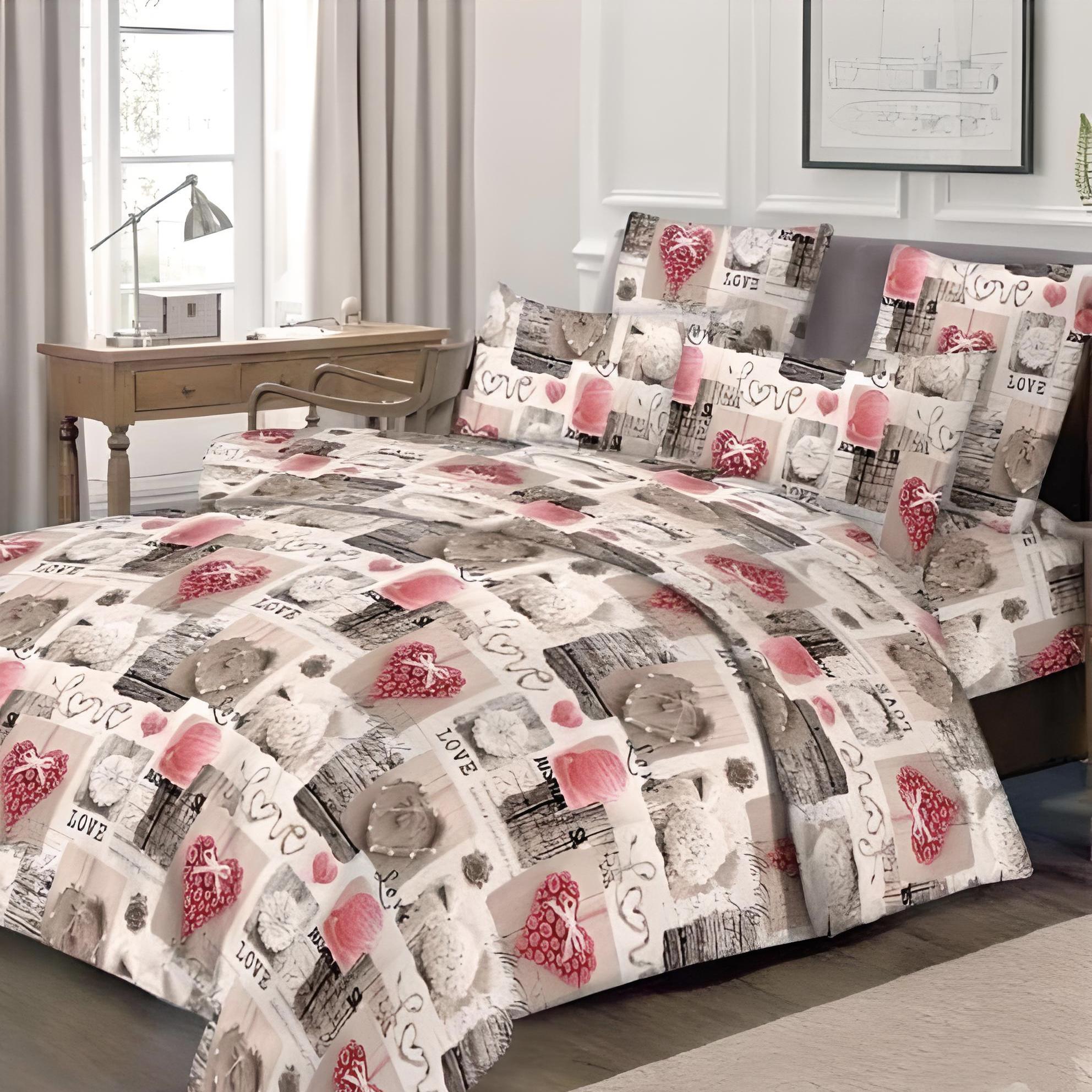 Комплект постельного белья Vital Textile Голд Люкс бязь евро 200х220 см (BLе-№132)