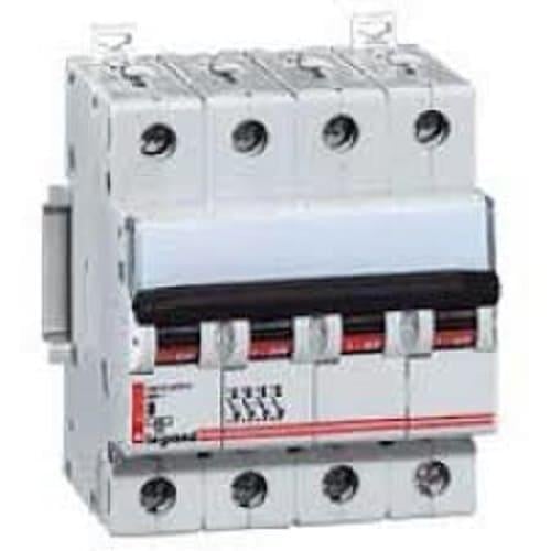 Автоматичний вимикач Legrand 63A 6 kA 4 полюси тип C 404076 TX3 (17418)