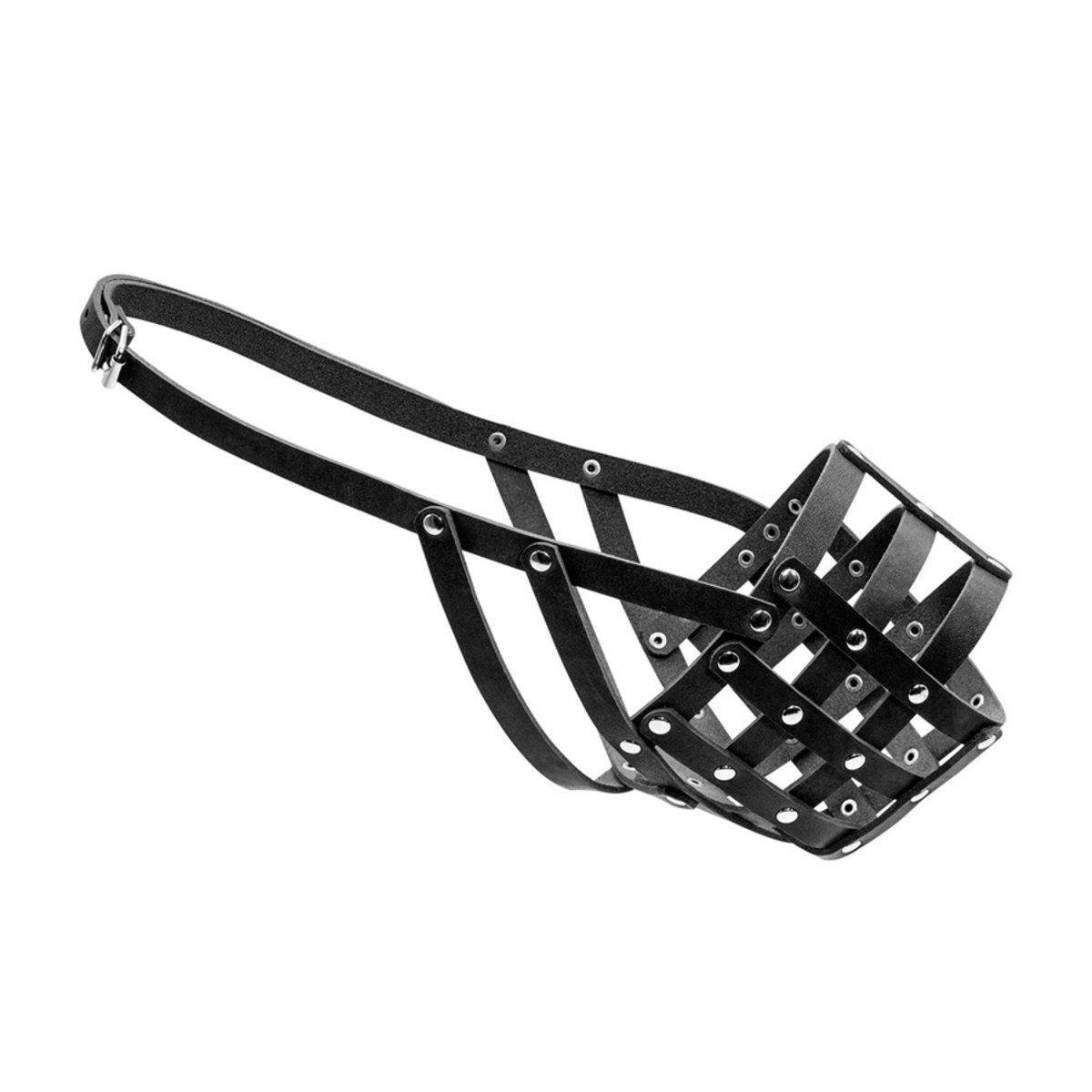 Намордник для собак м'який Collar №5 кавказька вівчарка/московська сторожова/ньюфаундленд Чорний (06321 Col)