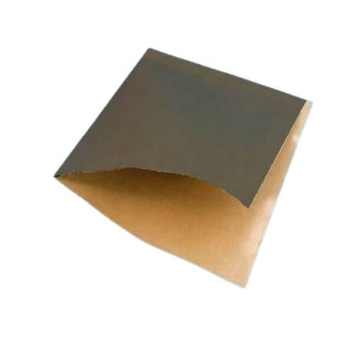 Пакет-уголок паперовий для гамбургера/бурера 160x170 мм 65 г/м2 ціна за 1 шт, 1000 шт/уп чорний крафт (аналог 1891000) Б1616ДЧ000