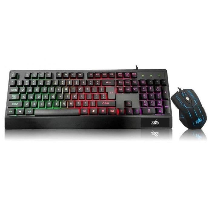 Клавиатура игровая с мышкой UKC с подсветкой (ws13218)