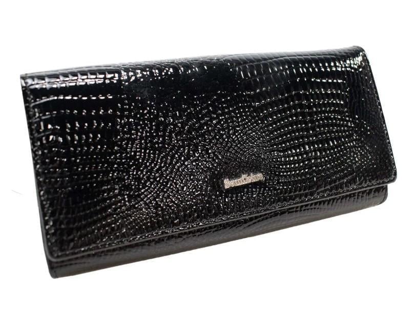 Гаманець жіночий шкіряний SEMI LINE RFID P8228-0 Black (DAS303117)