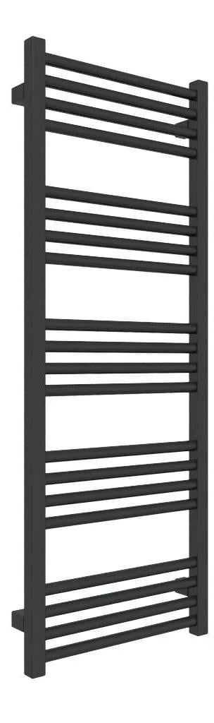 Полотенцесушитель комбинированный Terma Fiona ТЄН ONE с вентилем Unico 1140x430 мм Black mat (354)