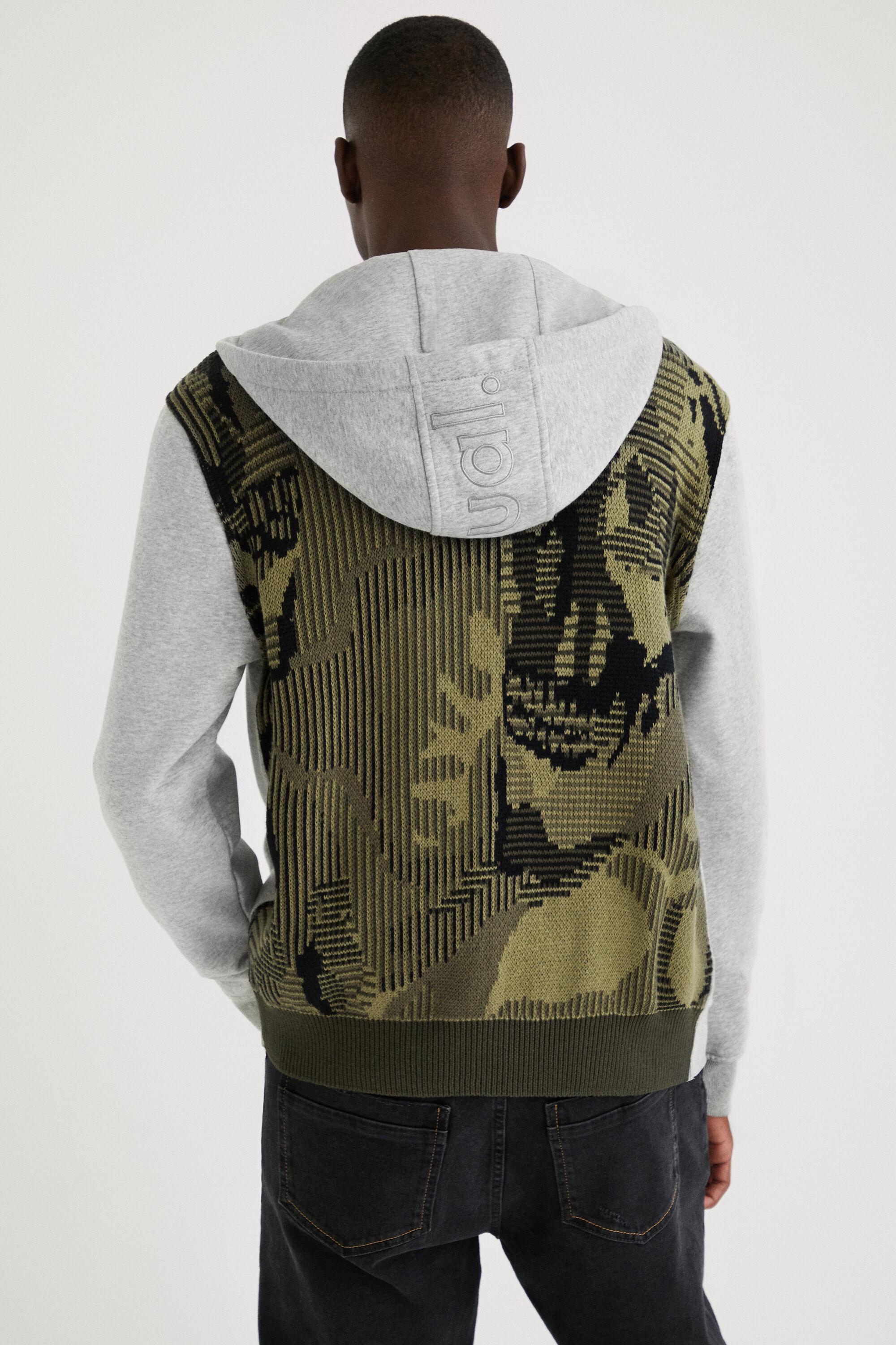 Свитшот мужской Desigual 22smsk03 XL Серый - фото 4