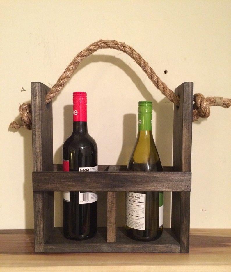 Корзинка подарочная из дерева Уорик 2 Мокко (ПДК-200710) Корзинка подарочная из дерева Уорик 2 Мокко (ПДК-200710)