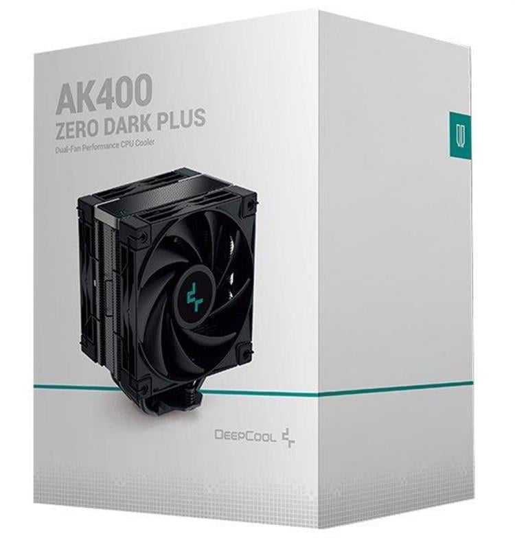 Кулер для процессора DeepCool AK400 Zero Dark Plus (R-AK400-BKNNMD-G-1) - фото 3