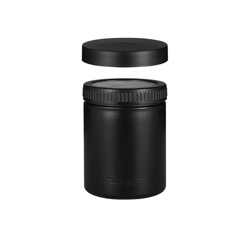 Диспенсер сахарной пудры и какао с колпачком MHW-3BOMBER Sprinkle Powder 250 мл Black (SP5522B)