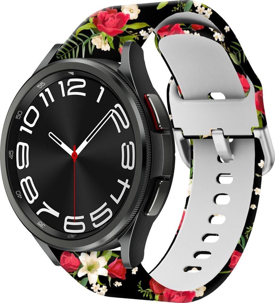 Ремешок Colorful для Galaxy Watch 6 Classic 43 мм Rose Black (37663)