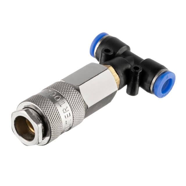 Тройник на шланг Intertool PT-1868 8 мм (129751)