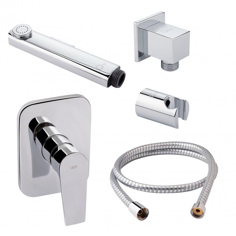 Набор для гигиенического душа Qtap 102 со смесителем