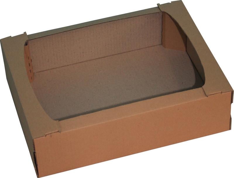 Лоток 390х290х110 мм Бурый (042) Лоток 390х290х110 мм Бурый (042)