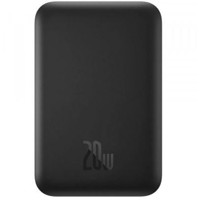 Повербанк BASEUS Magnetic Wireless Mini Air 6000 mAh 20W Black (P10059002113-00)
