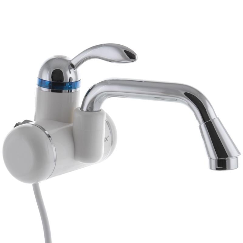 Проточный водонагреватель настенный Zerix ELW06-E с индикатором температуры 3,6 кВт Белый (ZX3074) - фото 3 Проточный водонагреватель настенный Zerix ELW06-E с индикатором температуры 3,6 кВт Белый (ZX3074) - фото 3