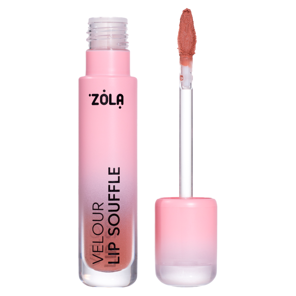 Помада матовая бархатная Zola VELOUR LIP SOUFFLE 02 ROSEWOOD