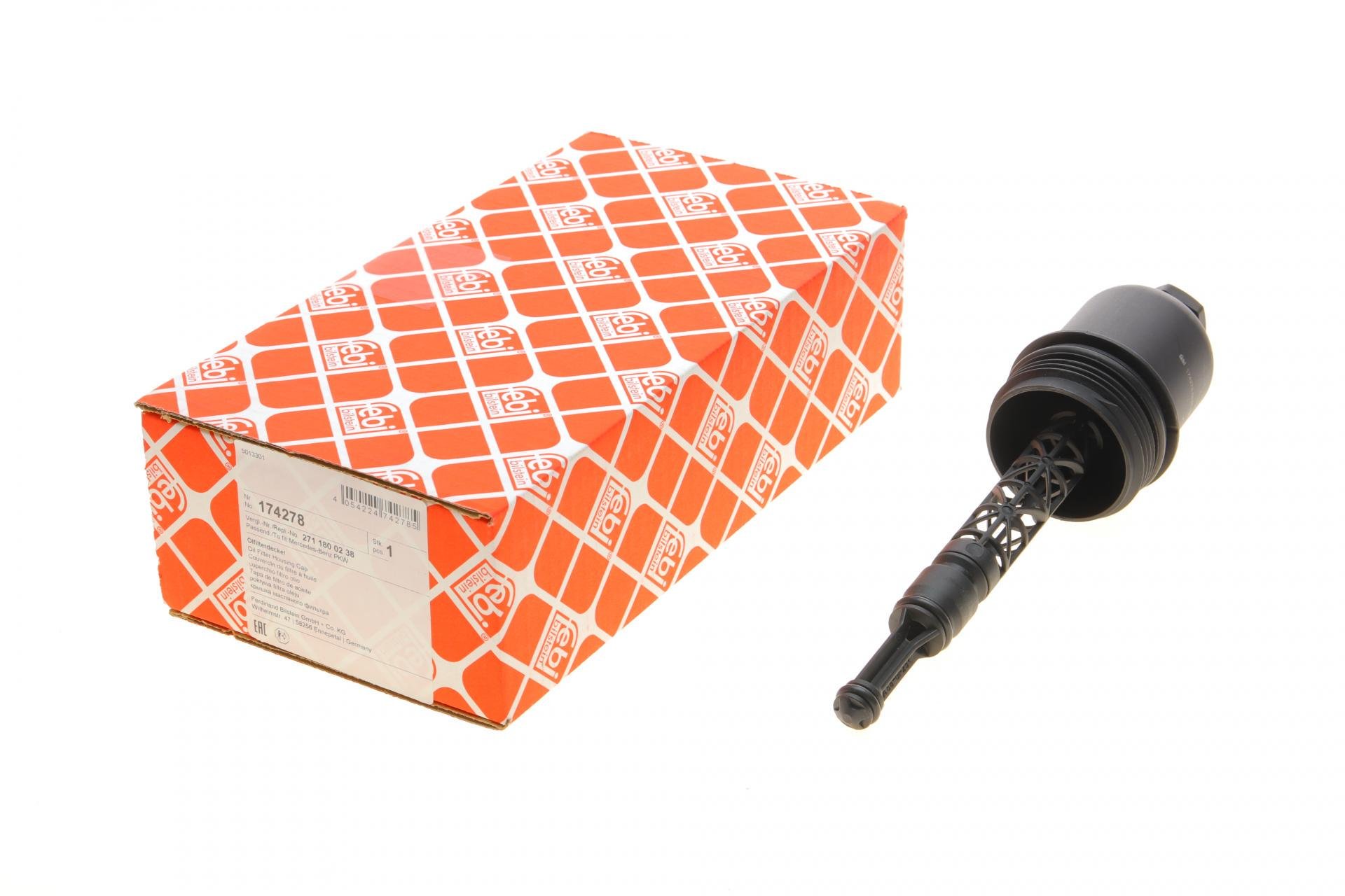 Крышка фильтра масляного FEBI BILSTEIN для MB Sprinter 1,8 06- M271- (174278)