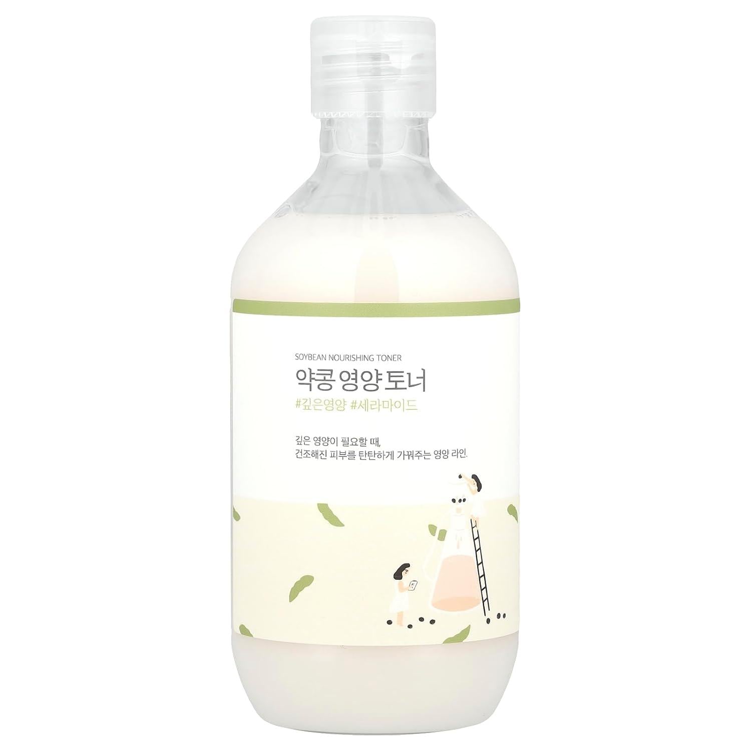 Питательный тонер для лица ROUND LAB Soybean Nourishing Toner с экстрактом черных соевых бобов 300 мл