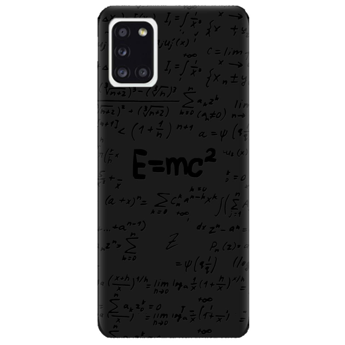 Силіконовий чохол Zorrov для Samsung Galaxy A31 - Black Einstein (14110050143088826)