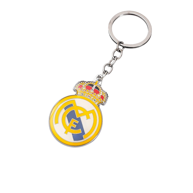 Брелок футбольный клуб Real Madrid двухсторонний (26972762)