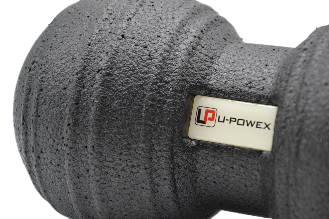 М'яч масажний подвійний U-POWEX Epp foam peanut ball d 8х16 см Black (A-012826) - фото 5 М'яч масажний подвійний U-POWEX Epp foam peanut ball d 8х16 см Black (A-012826) - фото 5