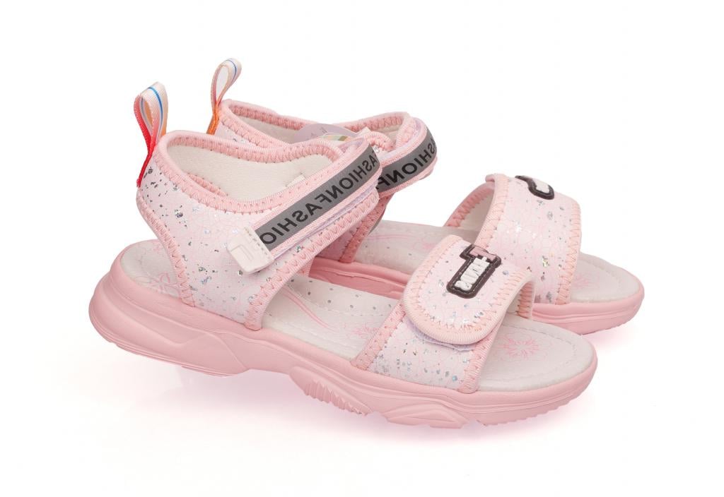 Cандали для девочек 10065 р. 30 Розовый