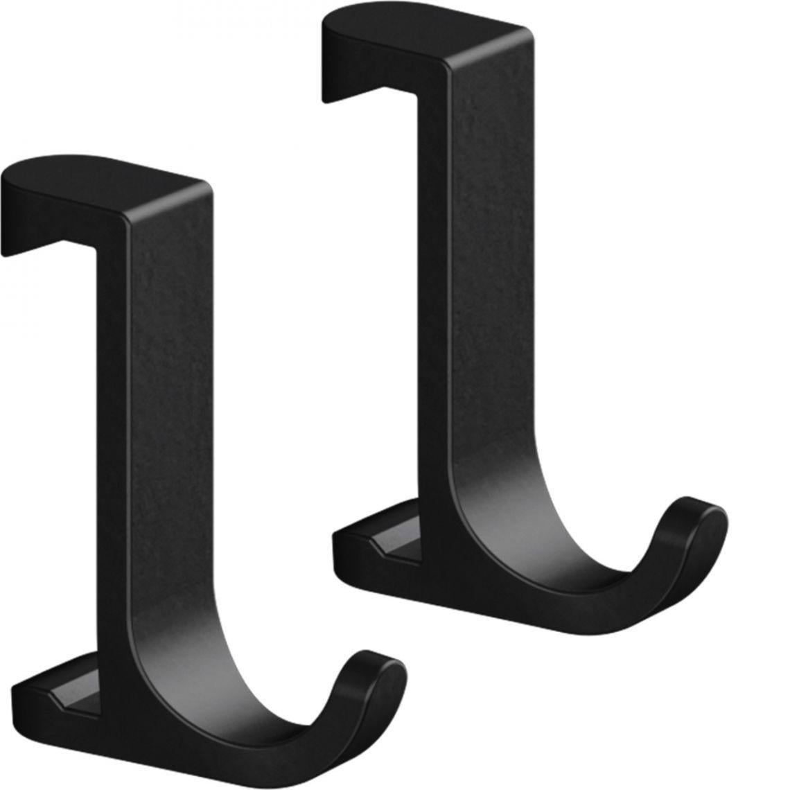 Крючок для полотенец Hansgrohe WallStoris тонкий 2 шт. Matt Black (27929670)