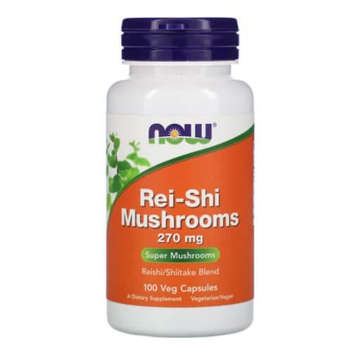 Грибы NOW Rei-Shi Mushrooms 270 мг 100 Veg Capsules (NOW-04733) Грибы NOW Rei-Shi Mushrooms 270 мг 100 Veg Capsules (NOW-04733)
