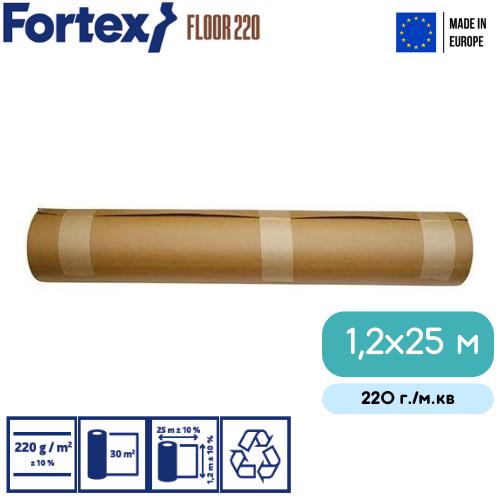 Картон защитный Fortex Floor 220 напольный 1,2х25 м - фото 2