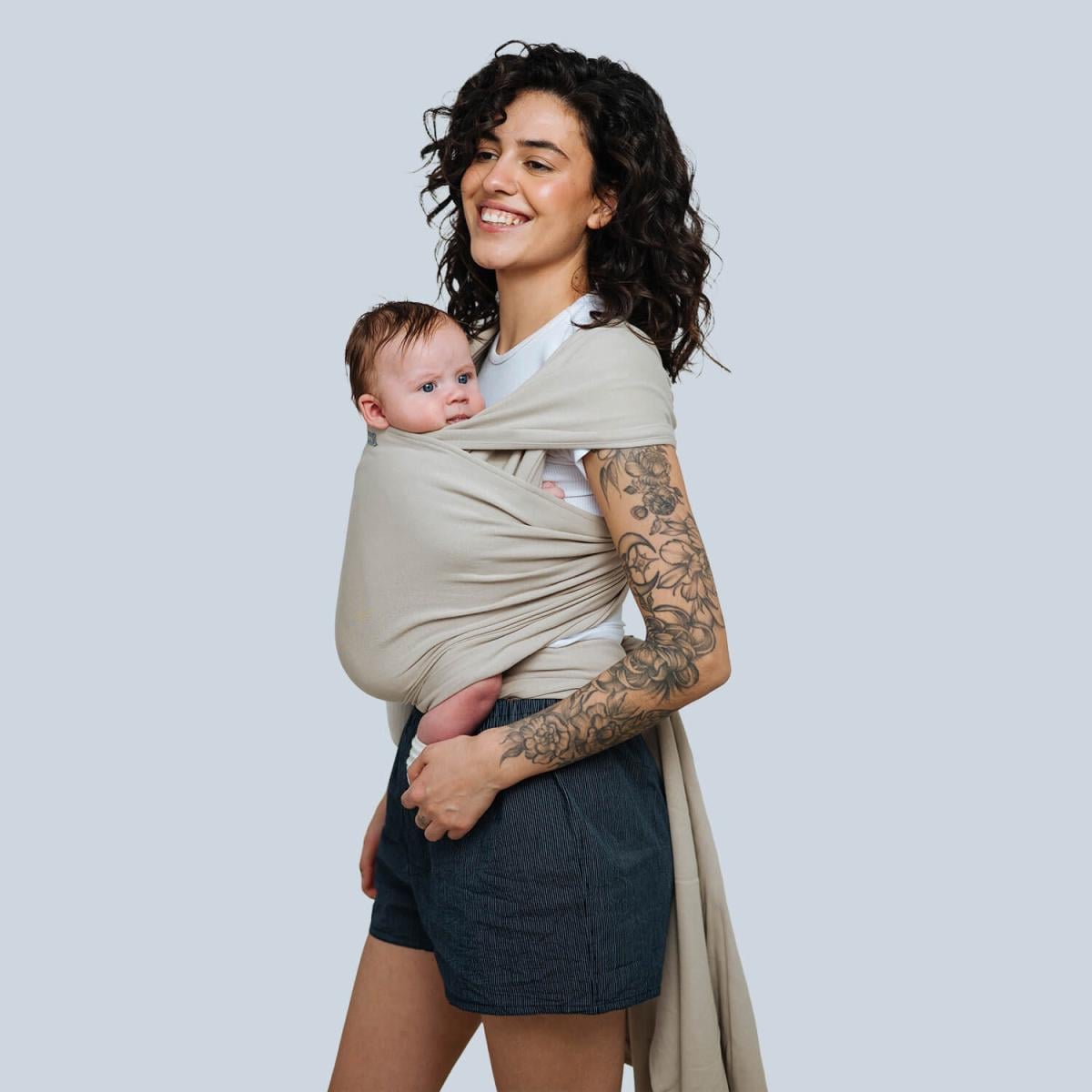 Слинг-шарф Love and Carry из 100% хлопок Ракушка