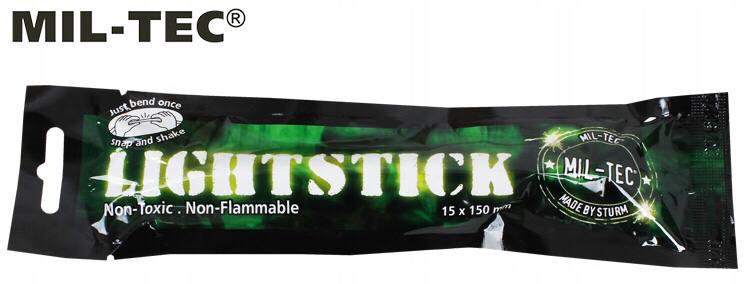 Светильник химический Mil-Tec 15 см Red - фото 3