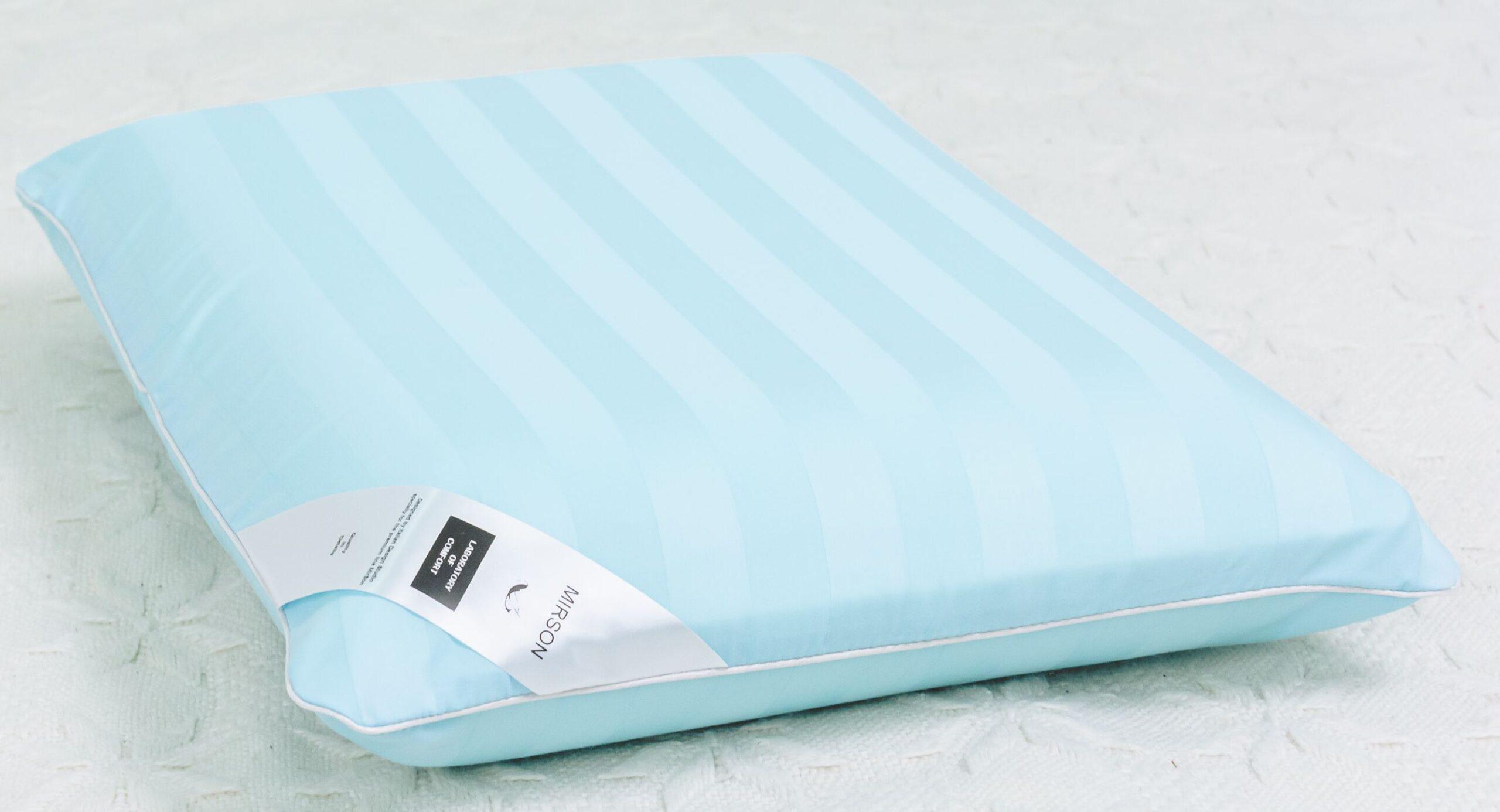 Подушка ортопедическая MirSon №6064 Noble stripe Valentino Women 59х43х10 см (2200003262186)