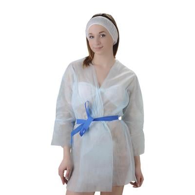 Куртка для пресотерапії з поясом Doily зі спанбонду XXL Блакитний (2538725528)