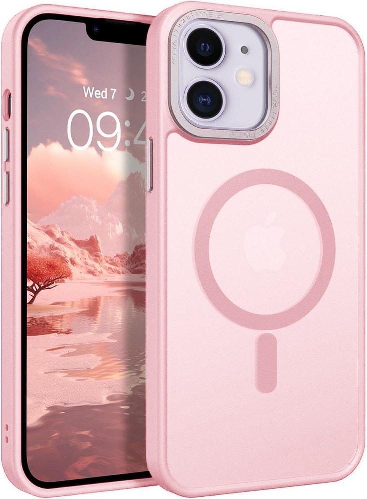 Противоударный чехол Space MagSafe iPhone 11 (матовый) Pink (37920-31)
