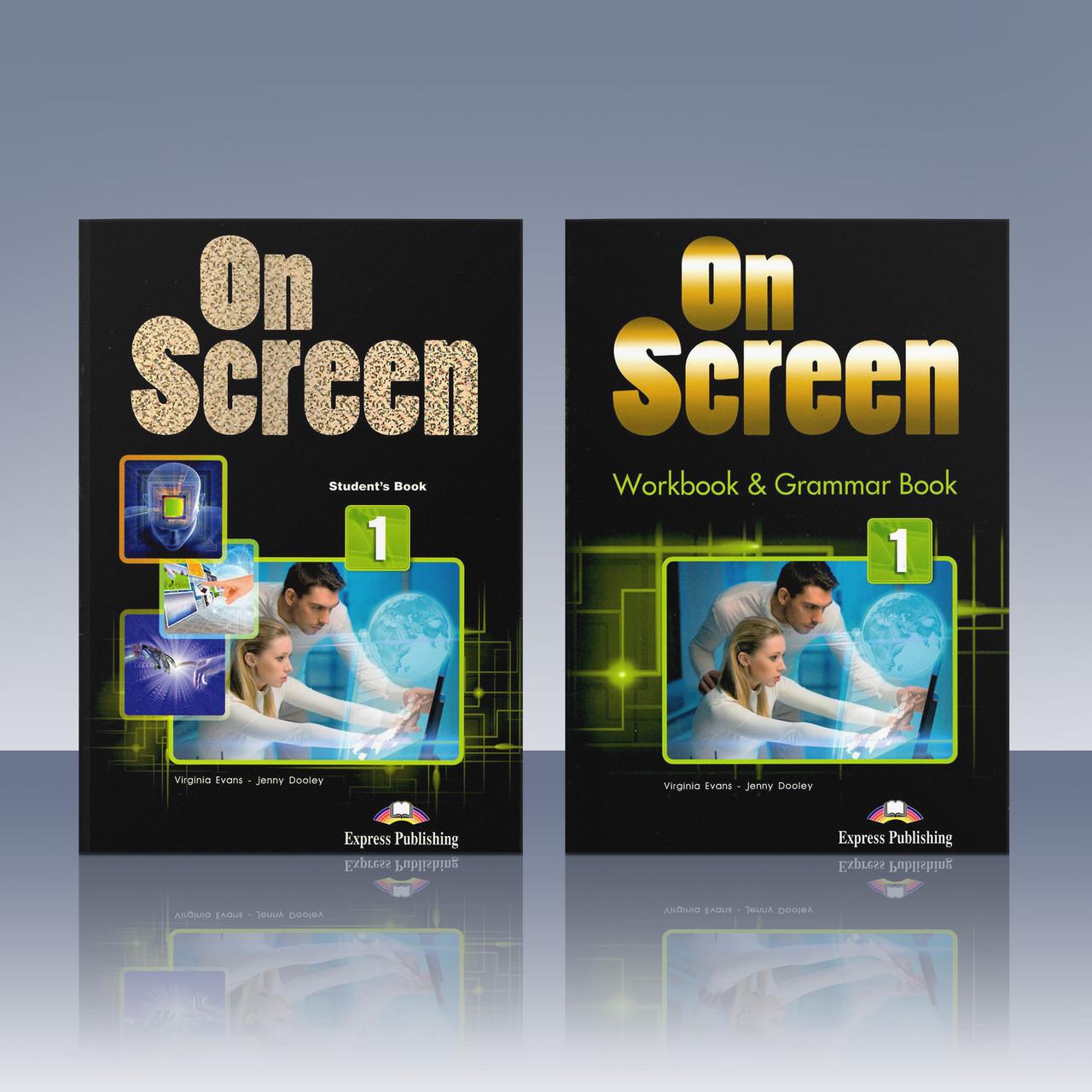 Підручник та робочий зошит On Screen 1 Student's Book/Workbook & Grammar Book