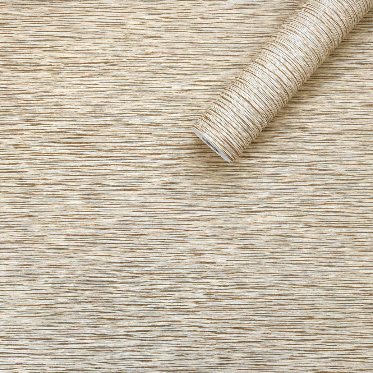 Самоклеящаяся пленка Sticker Wall термостойкая в рулонах для кухни на шкаф на двери 0,45х10 м Соломенная (SW-00001245)