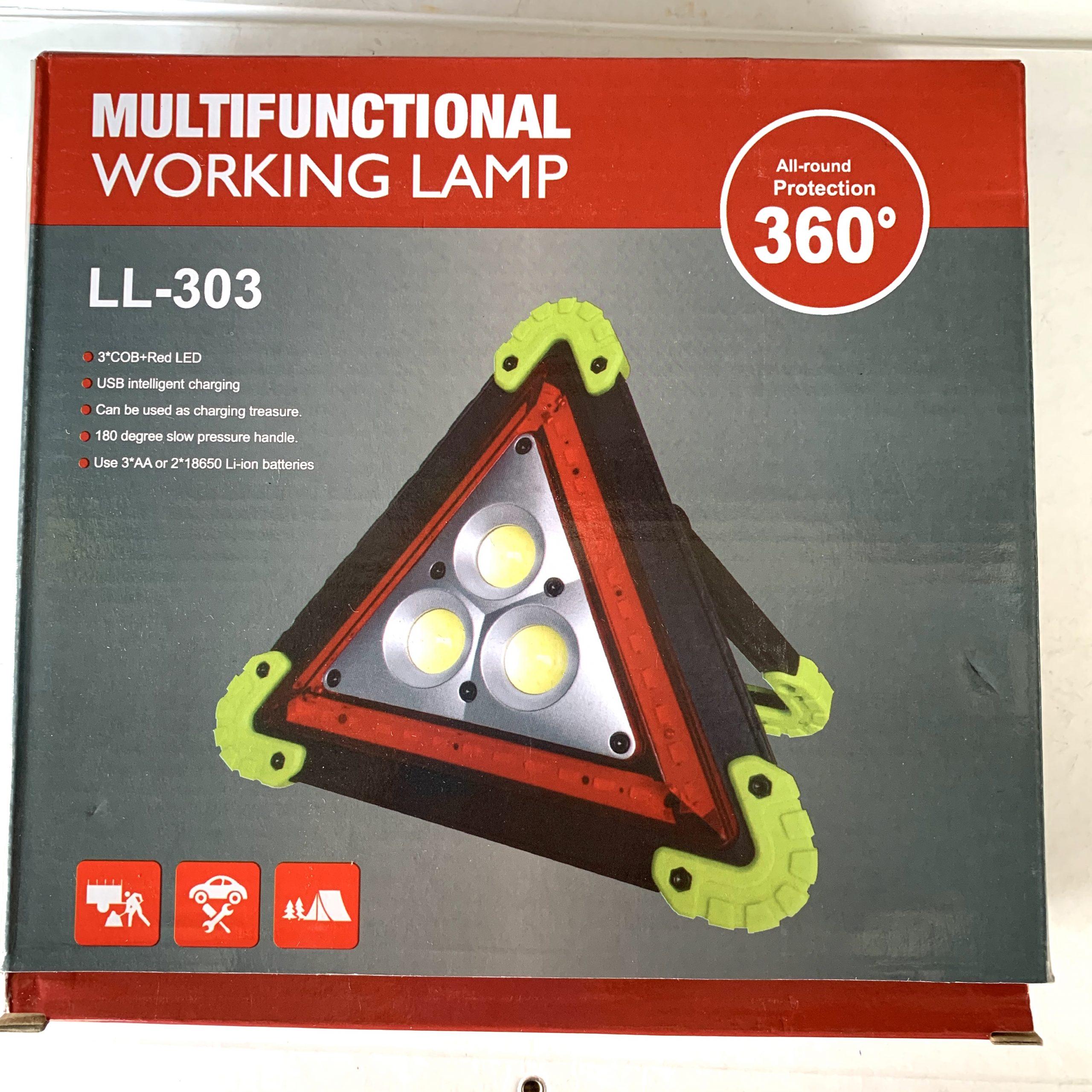 Знак аварийной остановки аккумуляторный Multifunctional Working lamp LED 30W LL-303 360 LED - фото 6