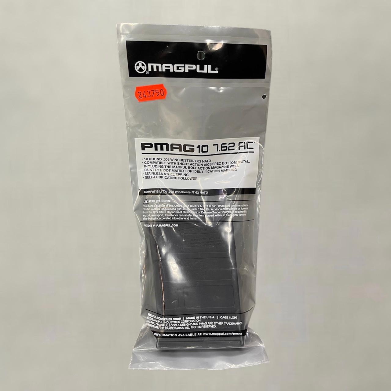 Магазин Magpul PMAG 10 AICS Short Action 7,62x51 на 10 патронов MAG579 (1756426868)